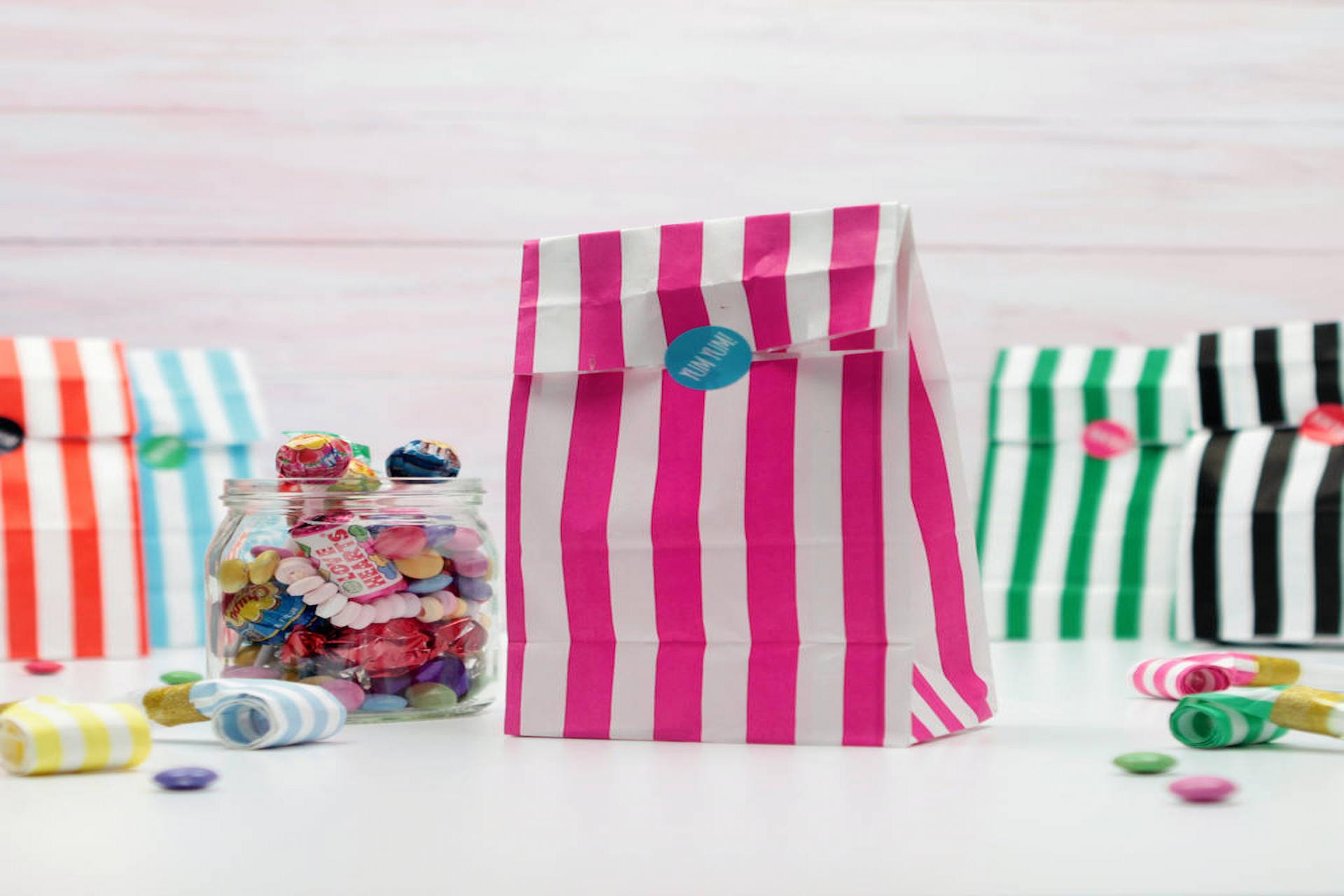 printed sweet bags